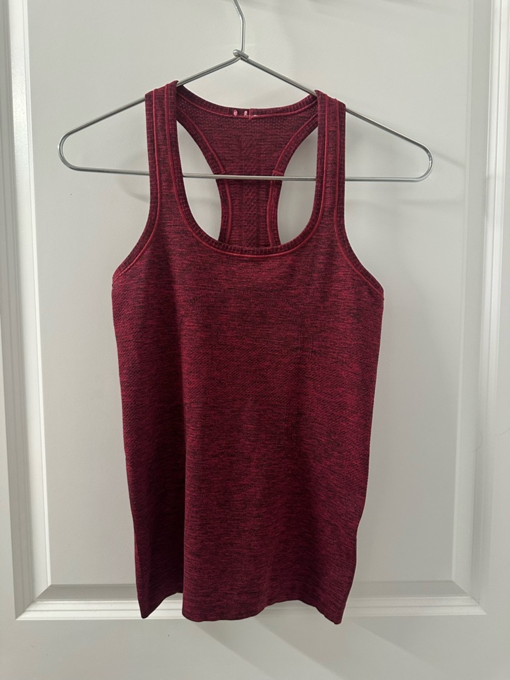 Lululemon Swiftly Tech Racerback Tank | Heather Red & Black | ‎ 4